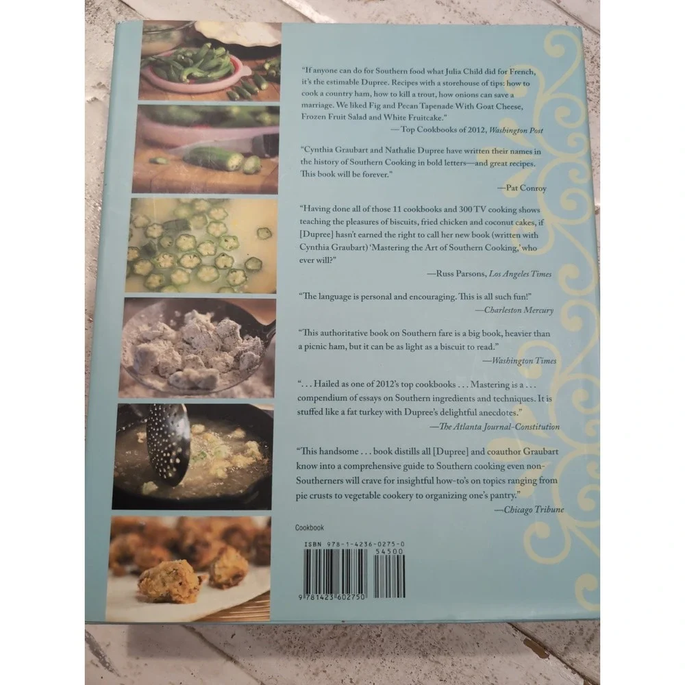 MASTERING THE ART OF SOUTHERN COOKING, Dupree & Graubart. 2012, Gibbs, DJ, Fine!